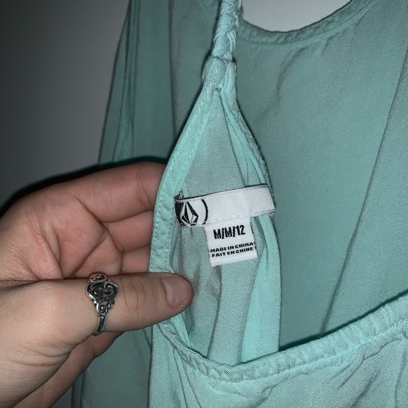 Teal Quiksilver tank top - Picture 3 of 3